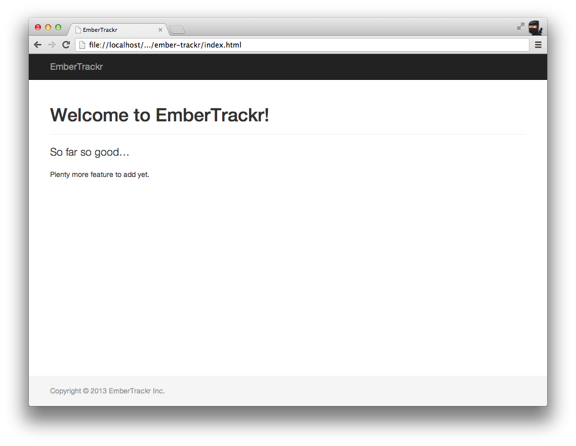 EmberTrackr with style