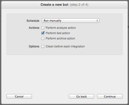 Bot Configuration Step 2